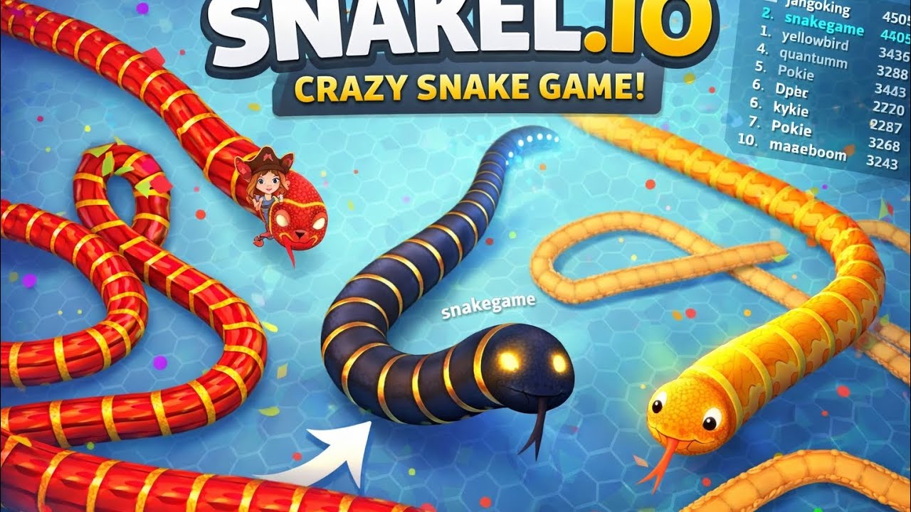 Amazing 😍 My snake io gameplay unlimited coins 😲😲 sneke Game full video gaming 🐍#games #snake #full 