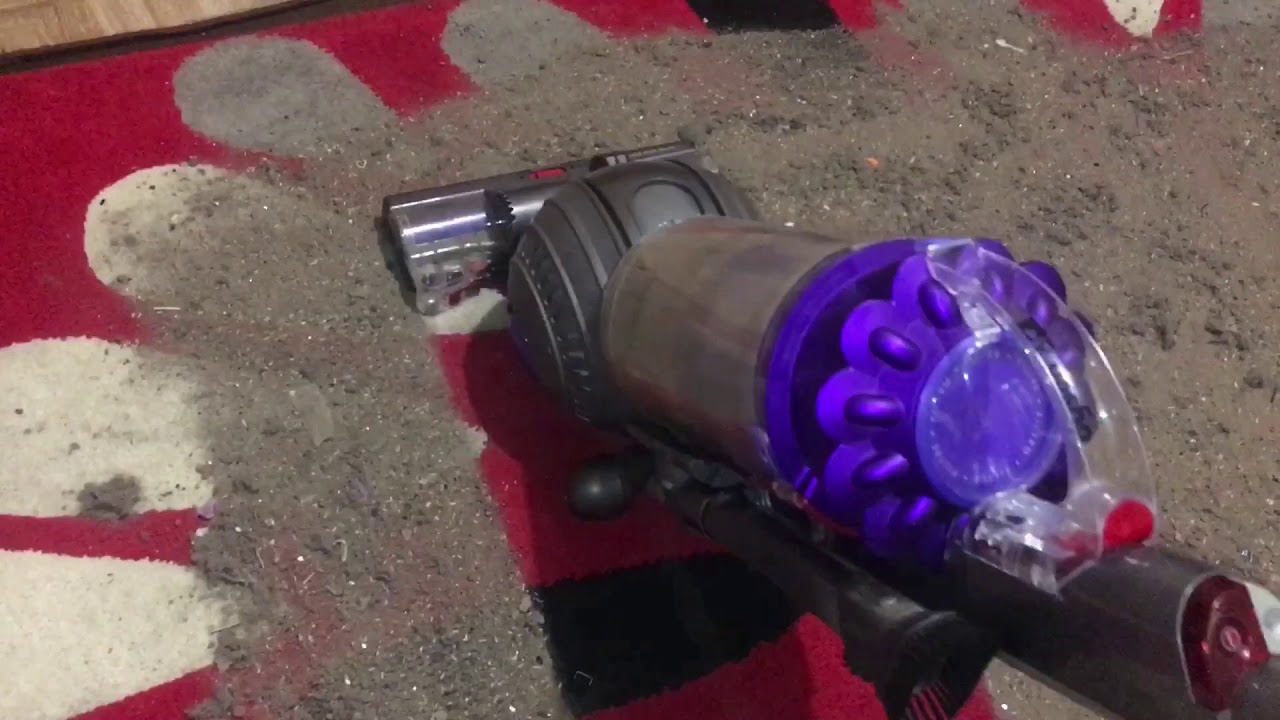 DYSON V8 CORDLESS & DC41 MK2 BALL CRUNCHY MESS TEST!