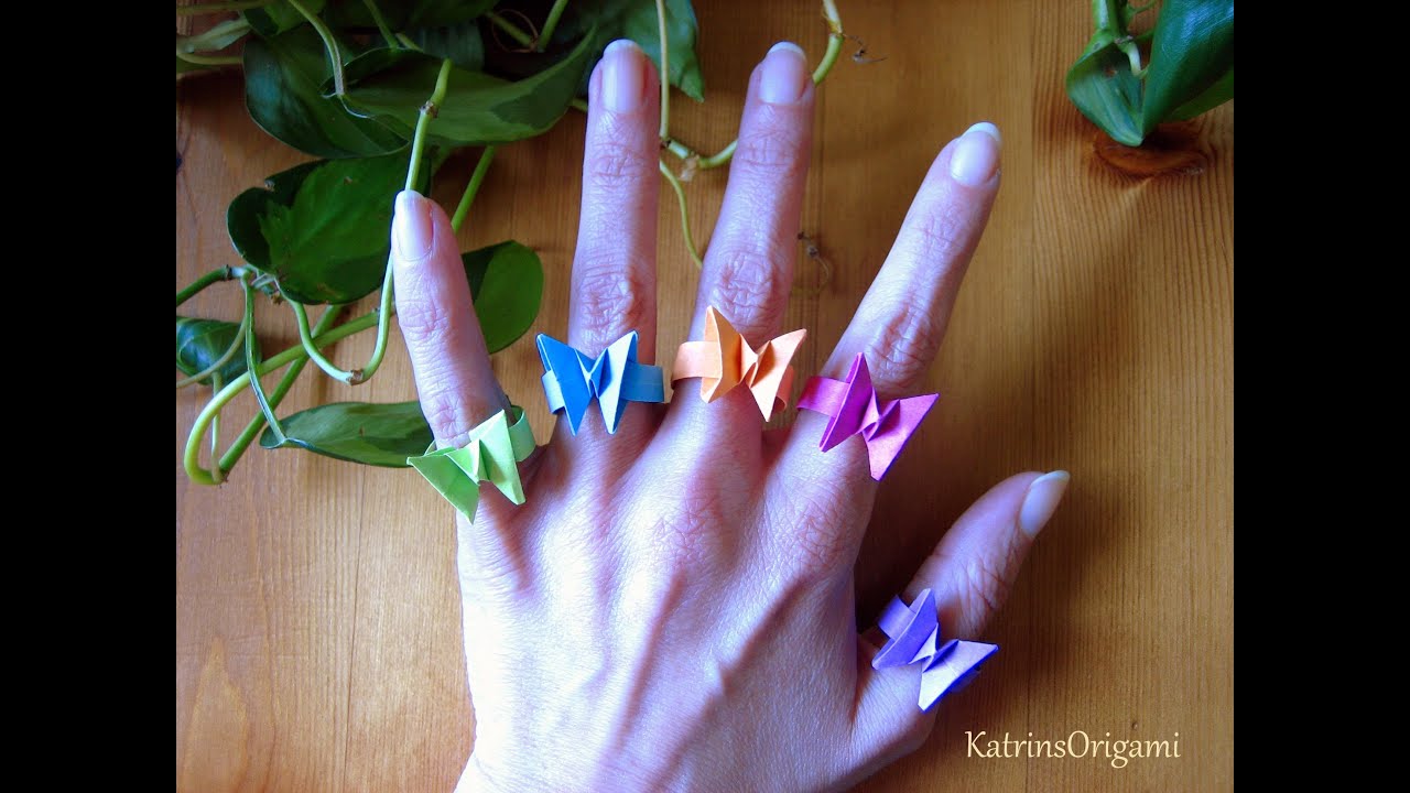 Origami ƸӜƷ Butterfly Ring ƸӜƷ