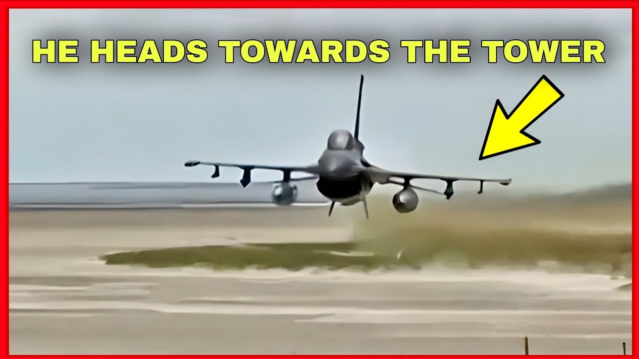 Pilot Heads Directly For The Tower