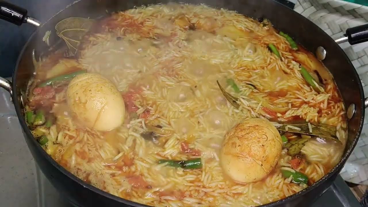 Delicious and testing Egg biryani recipe 🤤/ Andda pulao bnane ka asaan treeka #andapulao#easyrecipe 