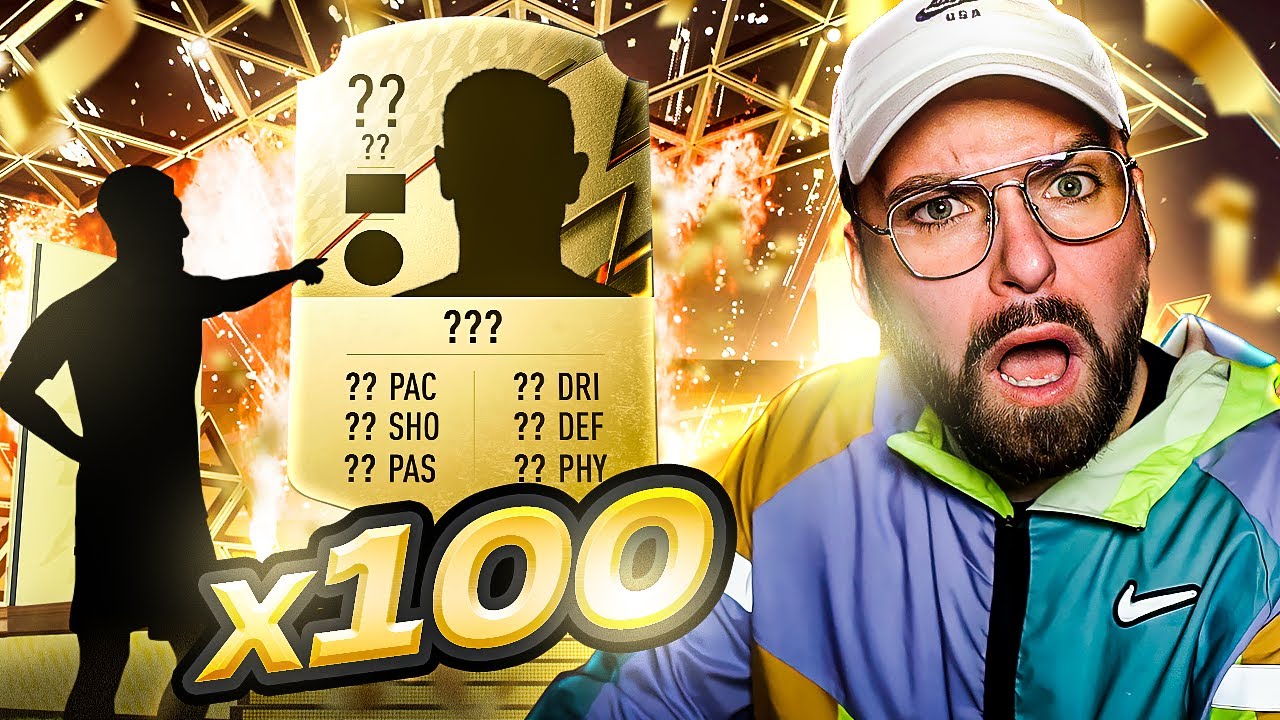 OPENING 100x TWO RARE GOLD PLAYER UPGRADE PACKS! - FIFA 22