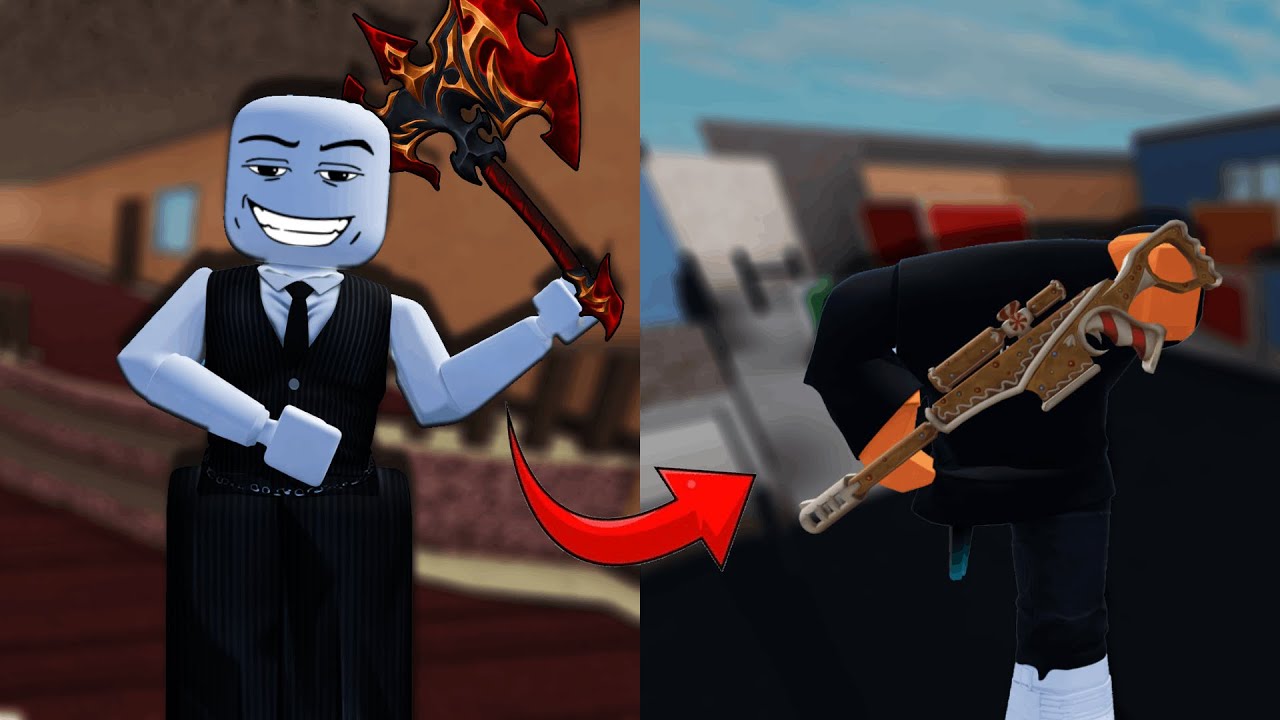 🎮لعبة في ماب 🔪mm2🔫 ولكن ماشي لي كتعرفو🤔🤔