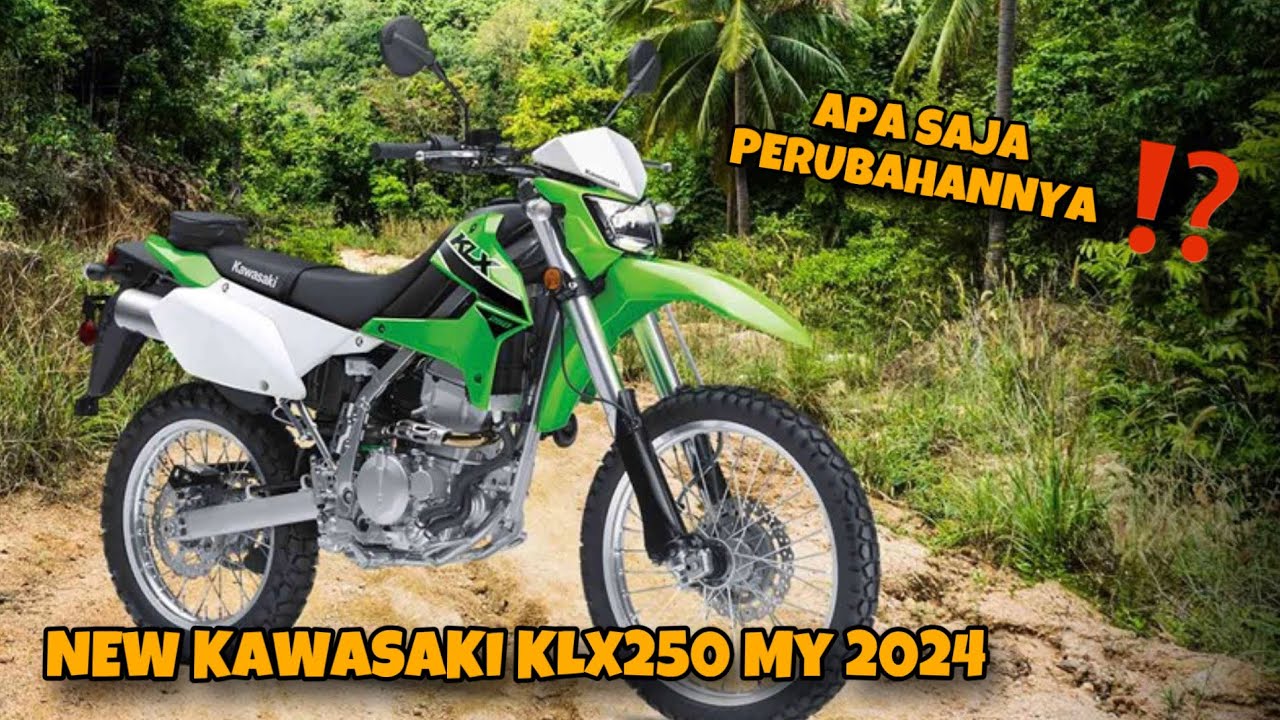 PESAING CRF250L ‼️ NEW KAWASAKI KLX250 2024, APA AJA YANG BERUBAH ⁉️ HARGA NAIK ⁉️