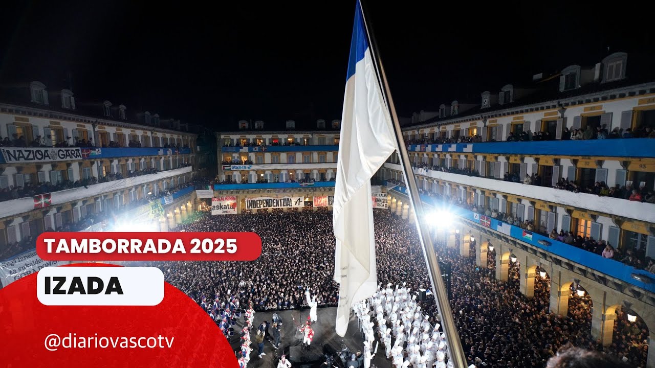 Retransmisión íntegra de la Izada de la bandera 2025 desde la Constitución. Día de San Sebastián