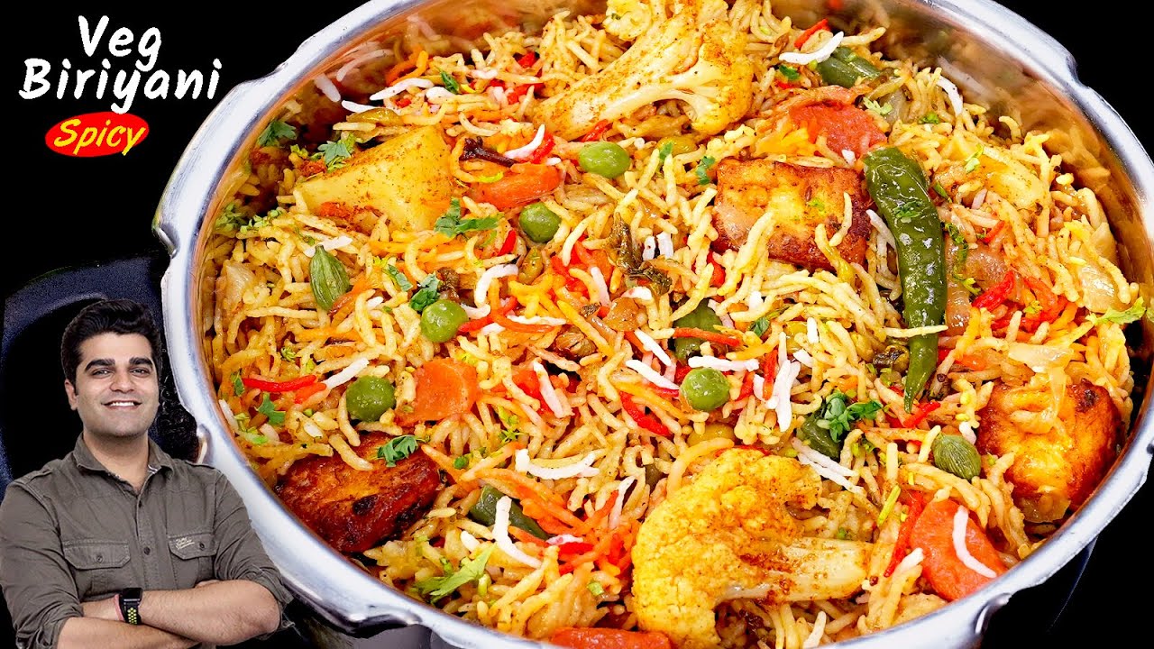 अब बिरयानी बनाना हुआ आसान जब प्रेशर कुकर में डालेंगे एक साथ सारा सामान INSTANT UNIQUE Veg Biryani