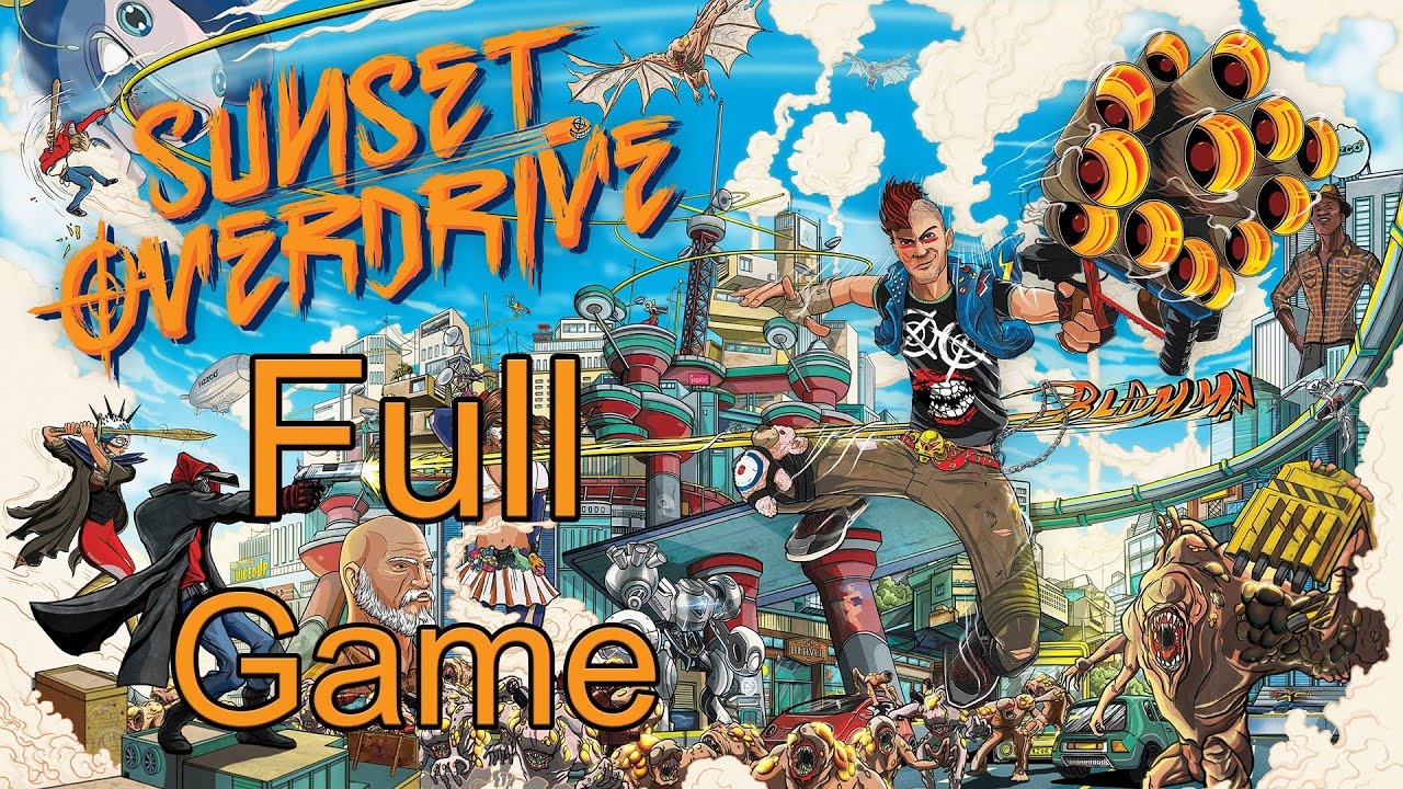 Sunset Overdrive|Gameplay Full Walkthrough|No Commentary|4K 60FPS PC