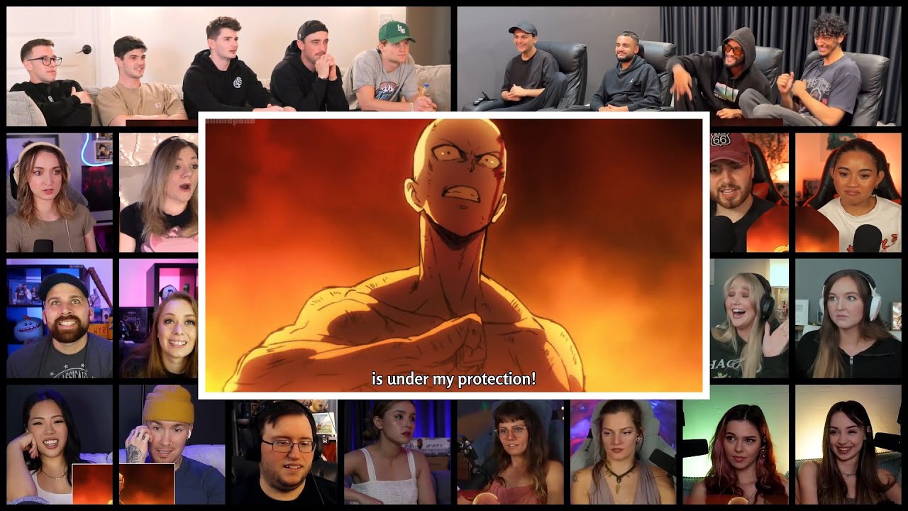 One Punch Man Season 1 Episode 1 Reaction Mashup