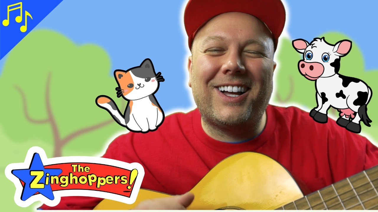 Skip To My Lou | Nursery Rhymes + Kids Songs | The Zinghoppers