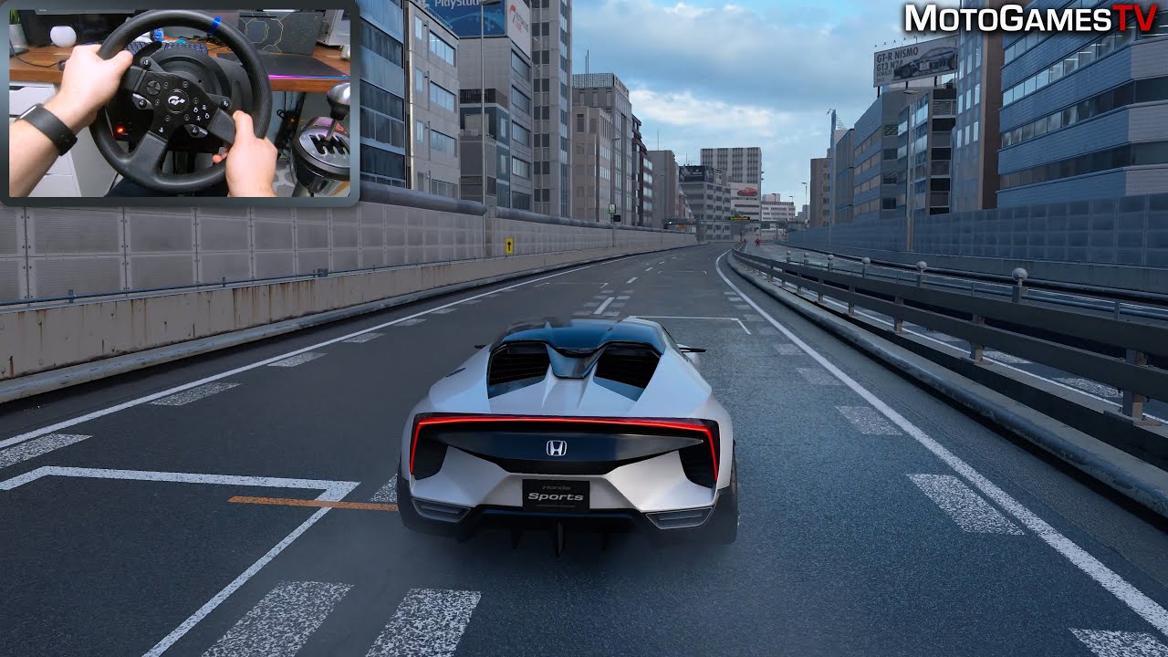 Gran Turismo Sport - Honda Sports Vision Gran Turismo | Thrustmaster T300RS Gameplay [PS5]