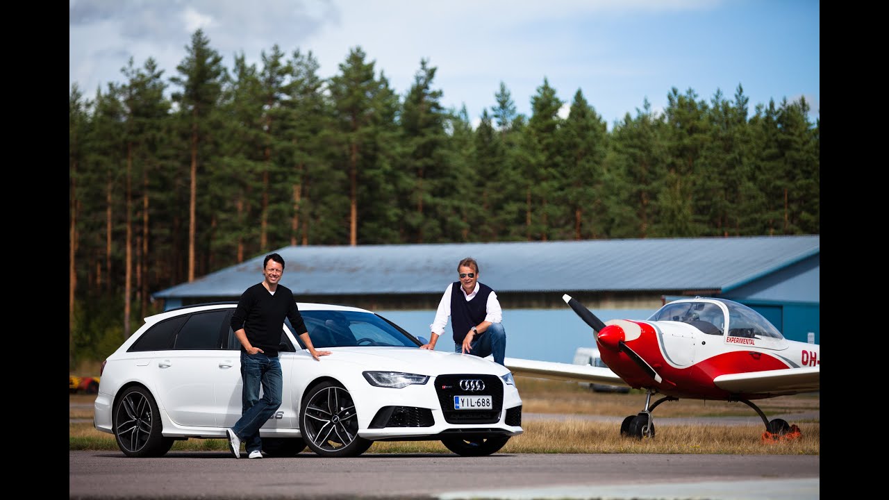 Markku Alén & Audi RS6 Avant  (Teknavi 2013)