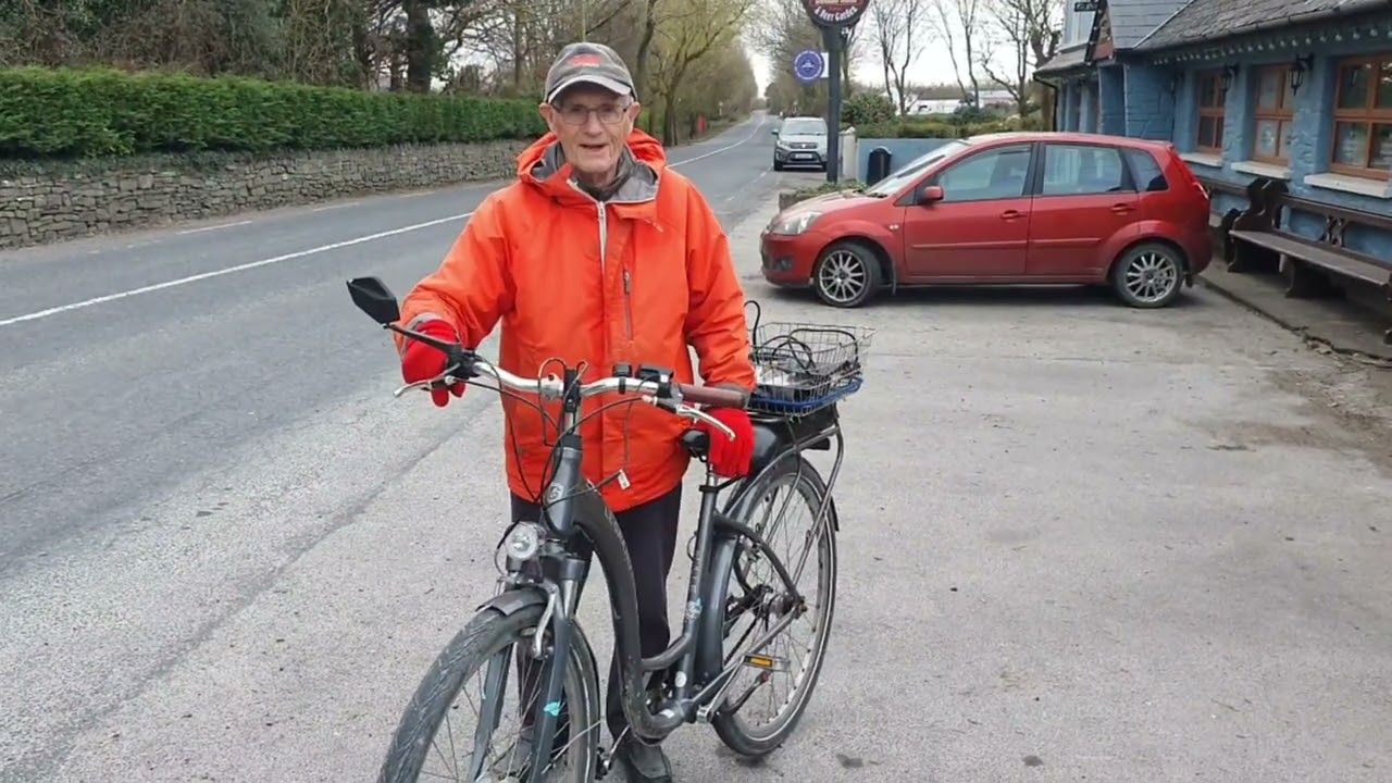 Meeting Thomas Costello from nearby Ballyhorgan at Finuge,Co.Kerry.2025.