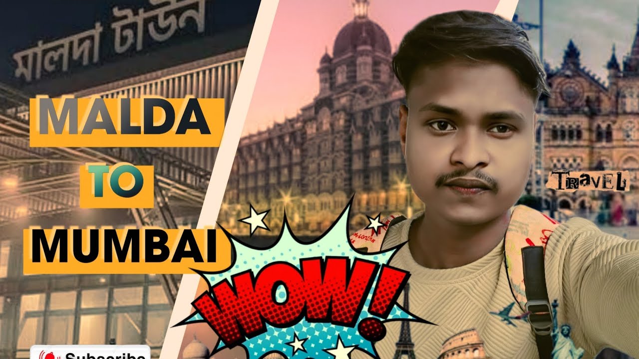 Malda to mumbai travel.....🛤️....