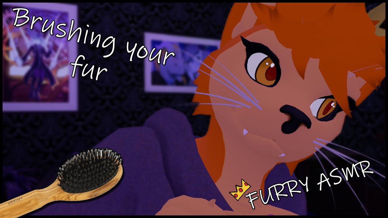 Brushing your fur! (No talking) || FURRY ASMR 🧡🐱