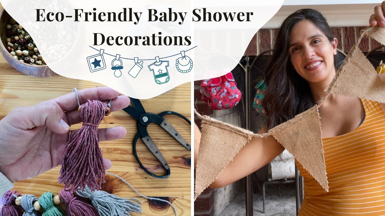 Eco-Friendly Baby Shower Decorations