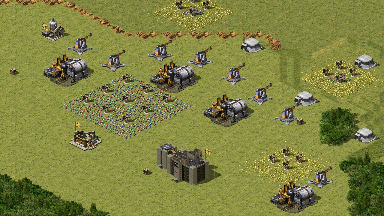 Red Alert 2 | Месть Юрия | 7 на 1 | Snoopy от AP Карта Extra Hard AI