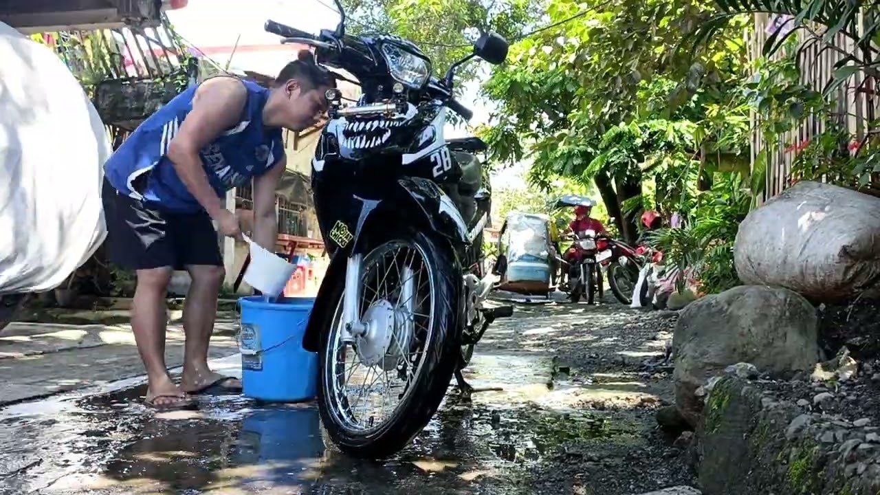 Wash day of my rides buddy😁🤙