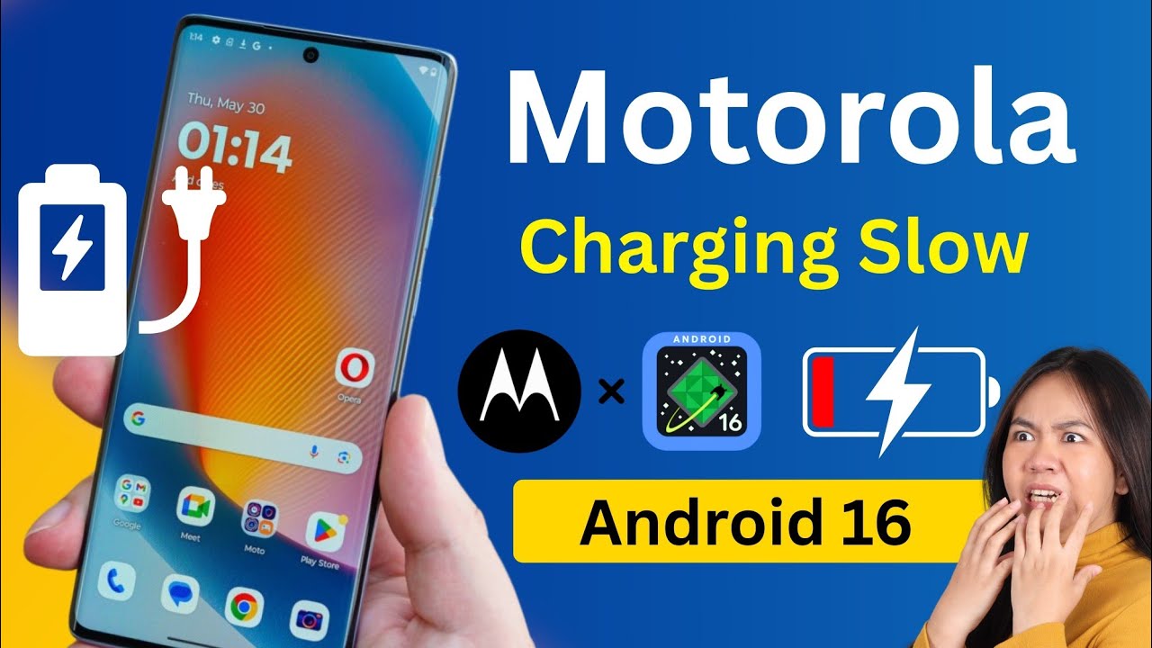 Проблема медленной зарядки Moto Edge 50 Fusion (после обновления до Android 16) | Медленная заряд...