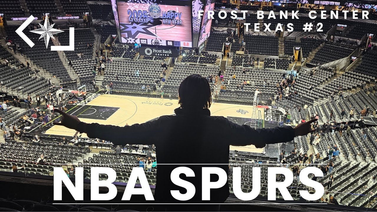 Partido de Los SPURS en el Frost Bank Center, NBA en San Antonio y fiesta de Año Nuevo! | TEXAS #2