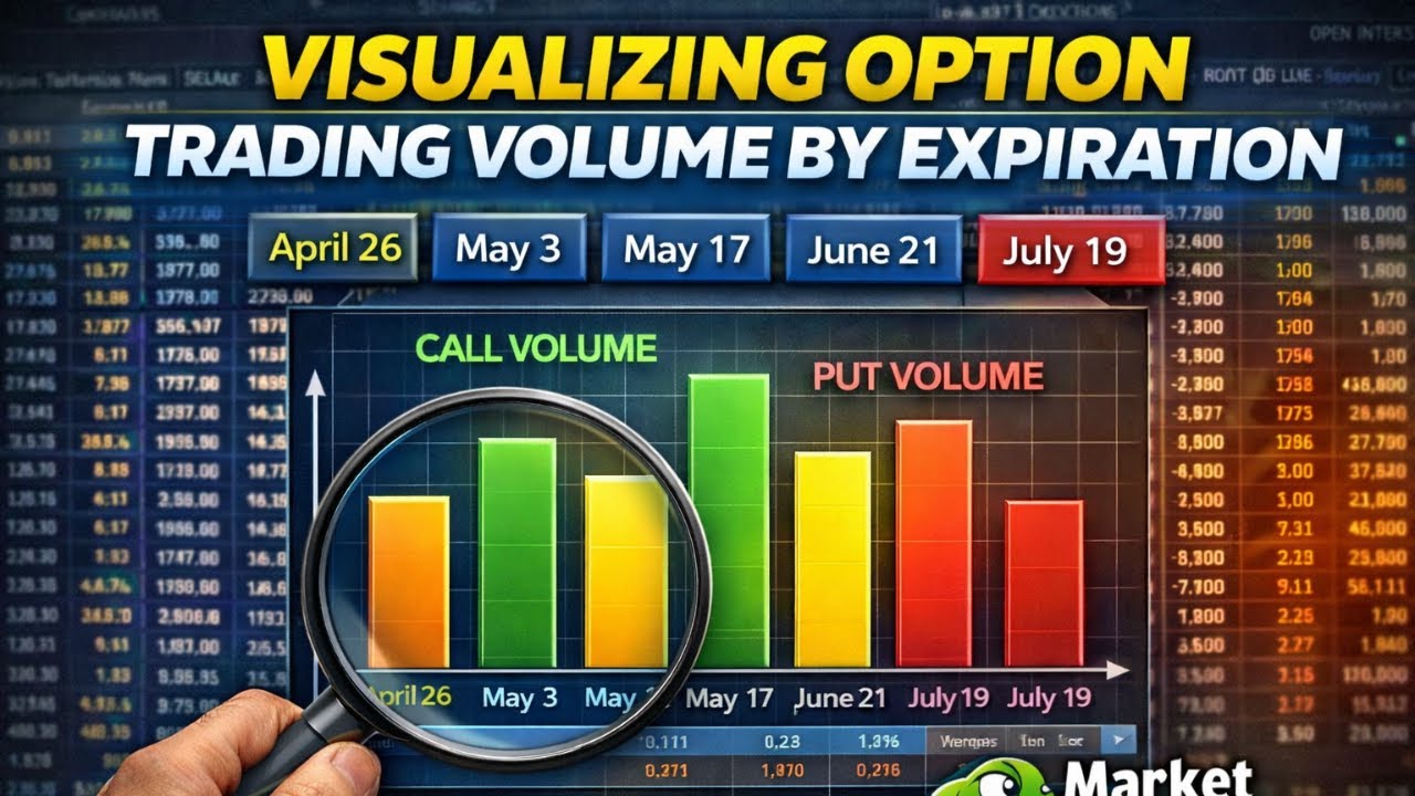 Visualizing Option Trading Volume by Expiration | Market Chameleon Tutorial