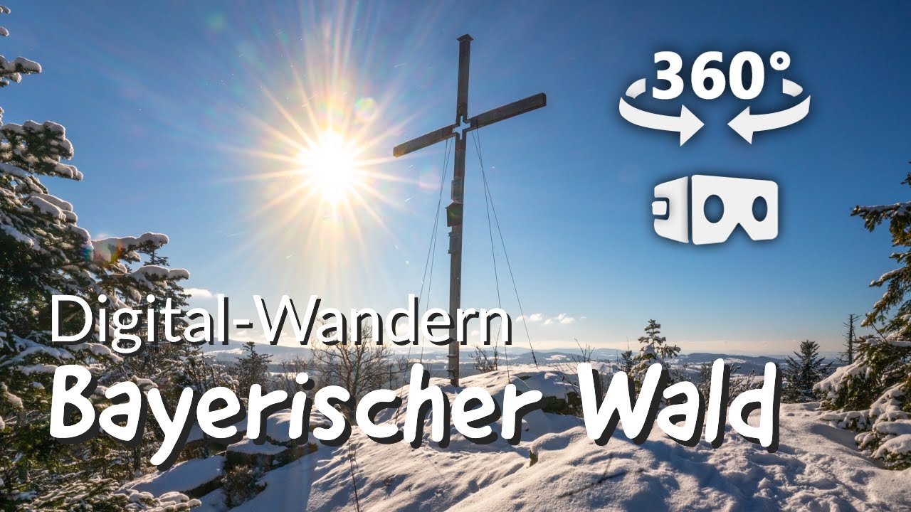 360° VR Digital-Wandern Bayerischer Wald - Felswandergebiet