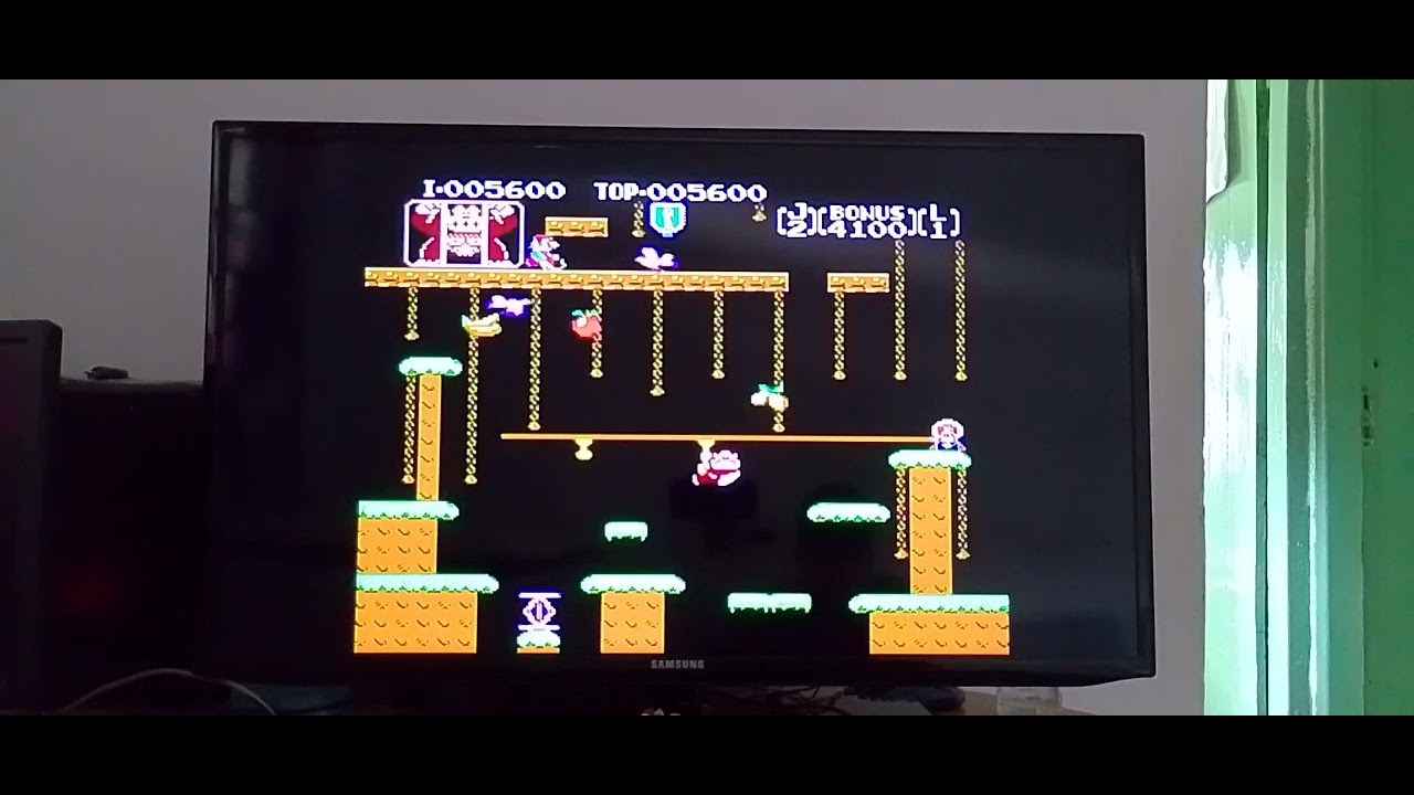 Quem aqui já jogou o donkey kong Jr.