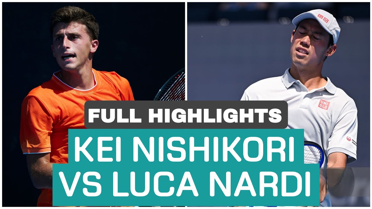 Kei Nishikori vs Luca Nardi | Court Mastery Tennis Highlights - Tennis Perfume 