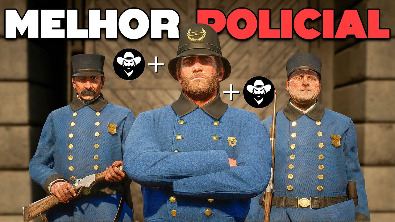 Virei o MELHOR POLICIAL da MAIOR CIDADE do Red Dead 2!