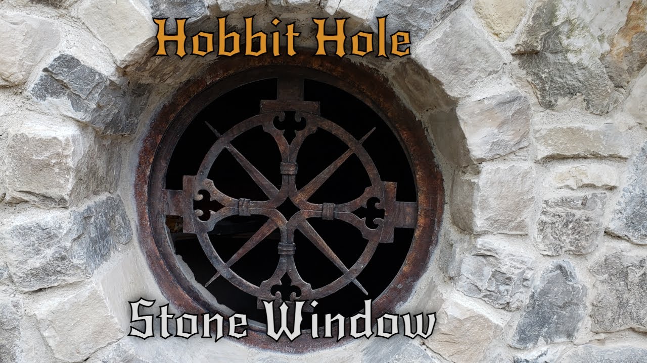 Hobbit Hole Reveal - Making a Stone Window Frame