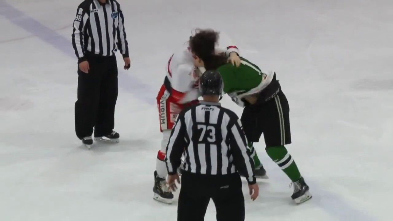 LNAH FIGHT Labelle vs Oligny 17 janvier 2020