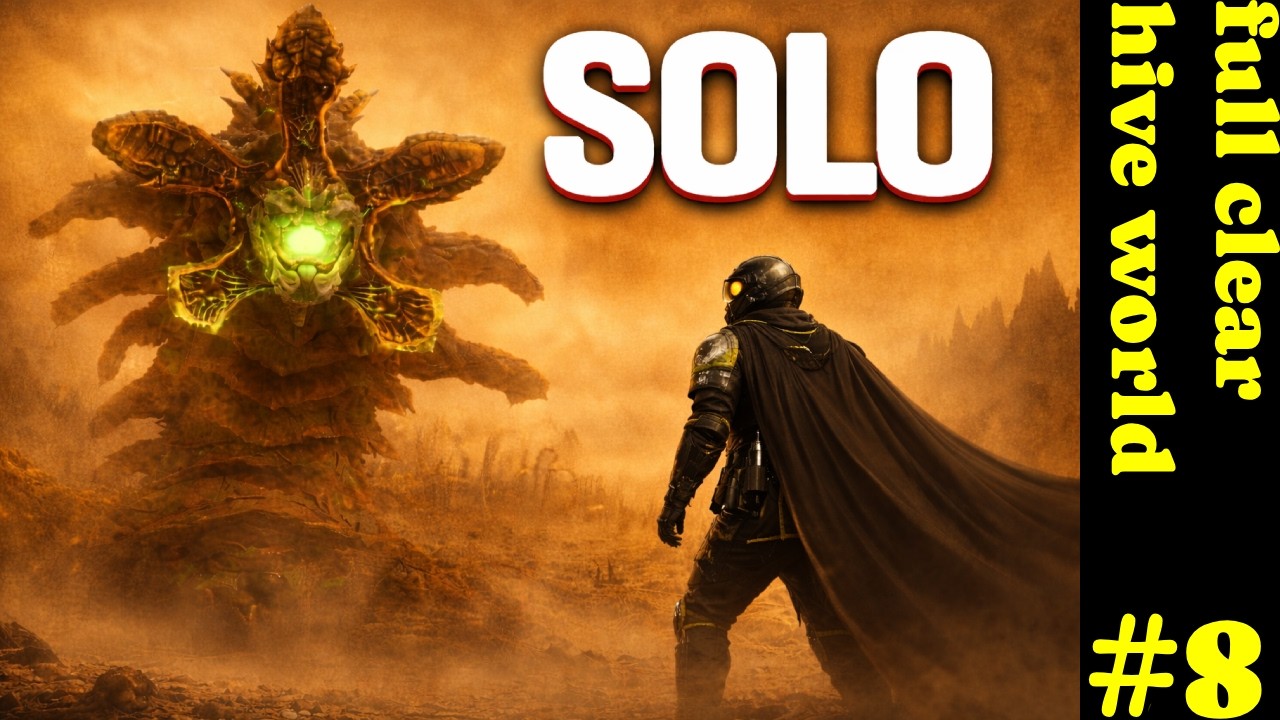 Helldivers 2 - Solo Hive World #8 (Hive Lord + Full Clear +  Super Helldive)