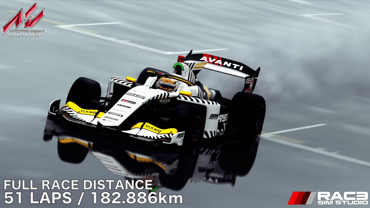 Assetto Corsa | Formula RSS Supreme 2025 | SF 2025 Rd.8 Sugo | Full Race Lap Sim