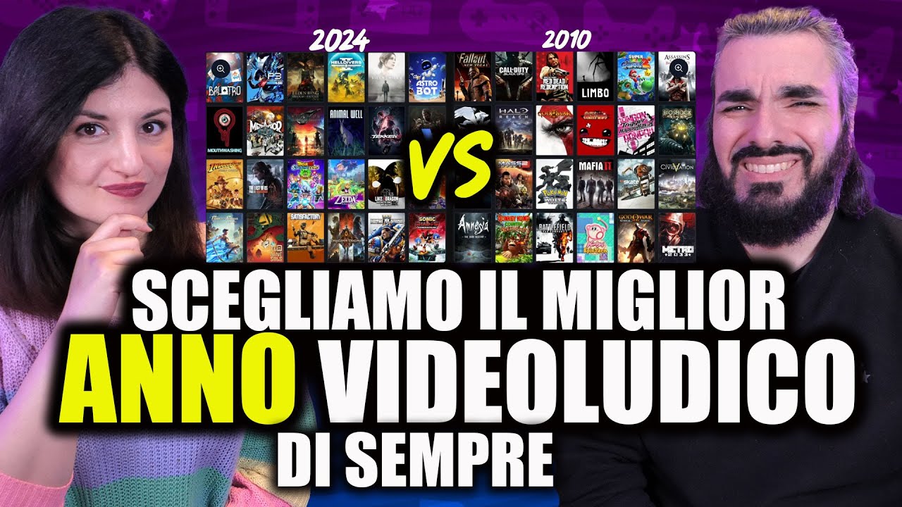 Scegliamo il MIGLIOR ANNO VIDEOLUDICO di sempre (litigando)