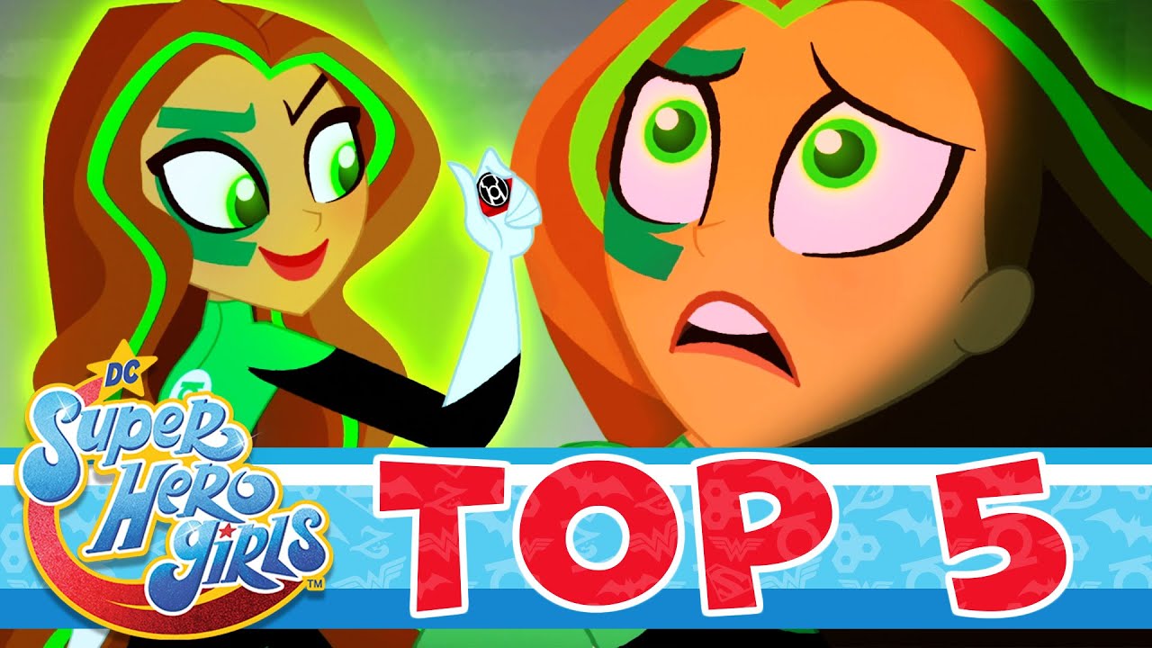 Top 5 Green Lantern Moments 🌿| DC Super Hero Girls