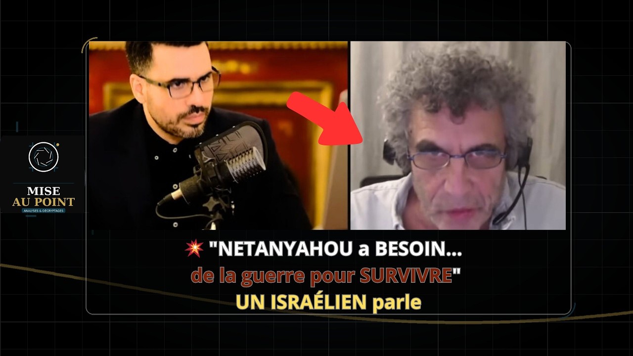 ⚠️ Ce qu'un JOURNALISTE ISRAÉLIEN révèle sur NETANYAHOU est GLAÇANT 🔥