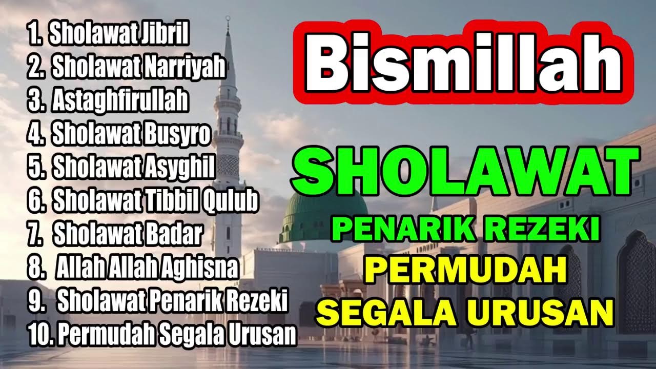 🔴 LIVE SHOLAWAT NARIYAH PEMBUKA REZEKI TERCEPAT 2026