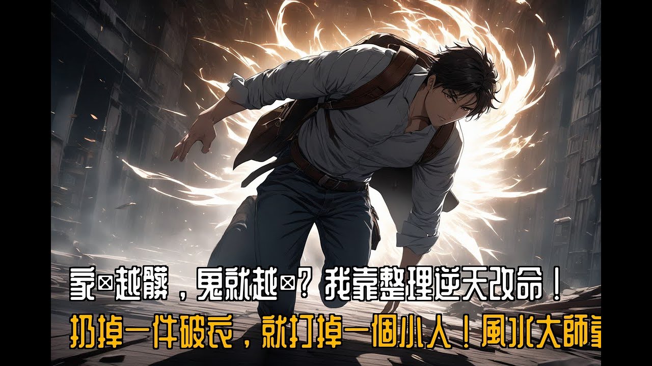 《运势整理师：你家太脏，所以才会见鬼》讲述了主角以独特的“断舍离驱魔”能力，穿梭于充满执念和怨气的现代公寓之中。他看到的不是垃圾，而是人生的困厄和气场的淤塞。
