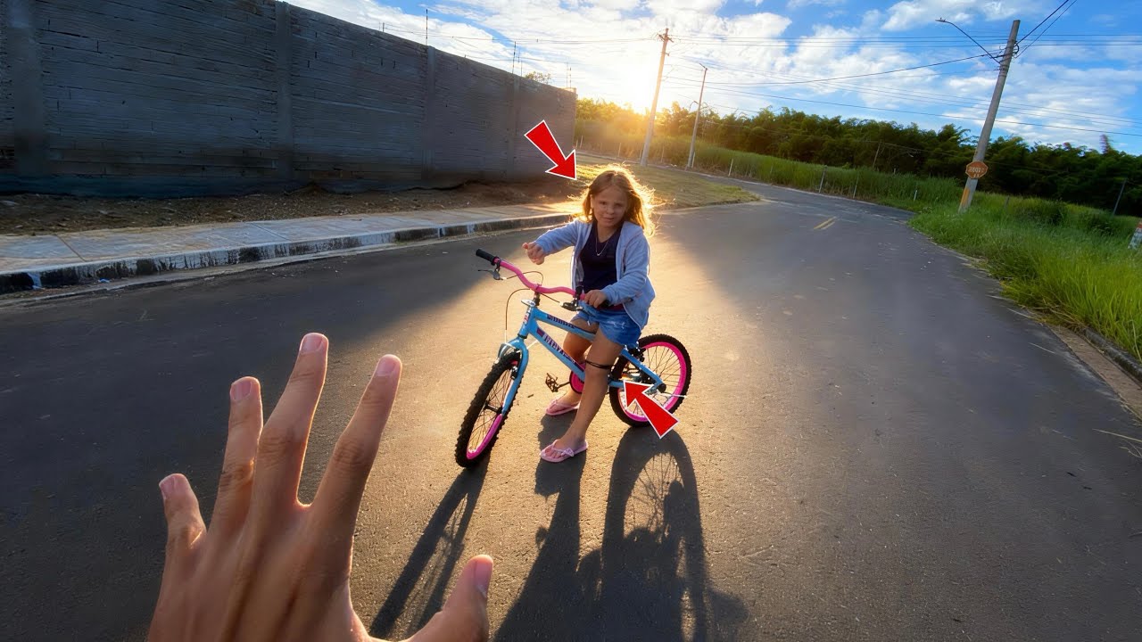 PRENDI ELA NA BICICLETA QUASE DEU RUIM…