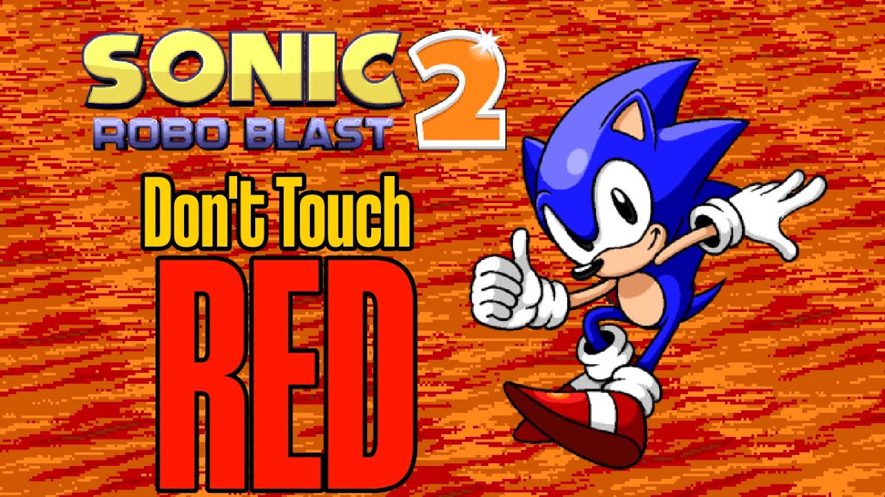 SONIC ROBO BLAST 2 - DON'T TOUCH RED