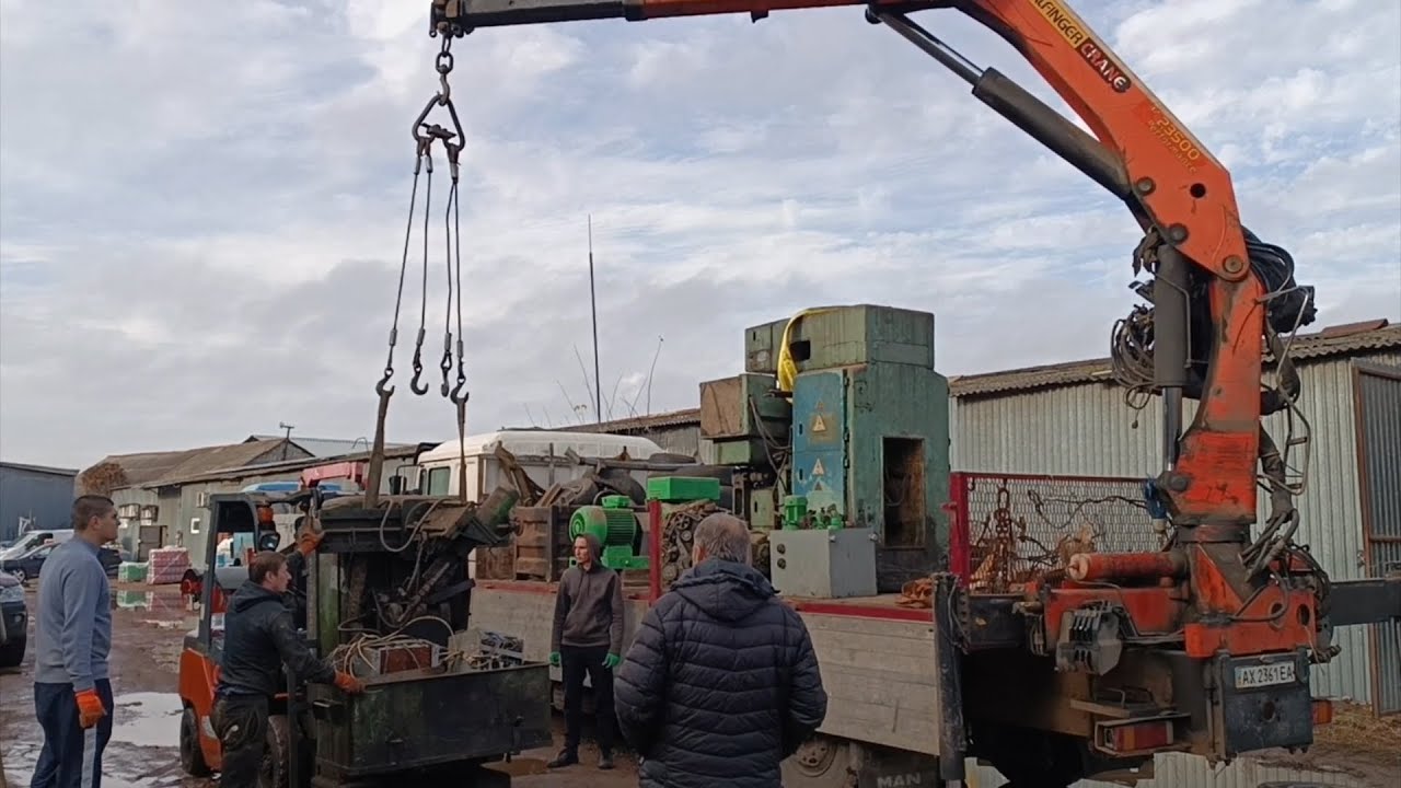 Такелажні роботи - Переїзд складу з обладнанням в Харкові.