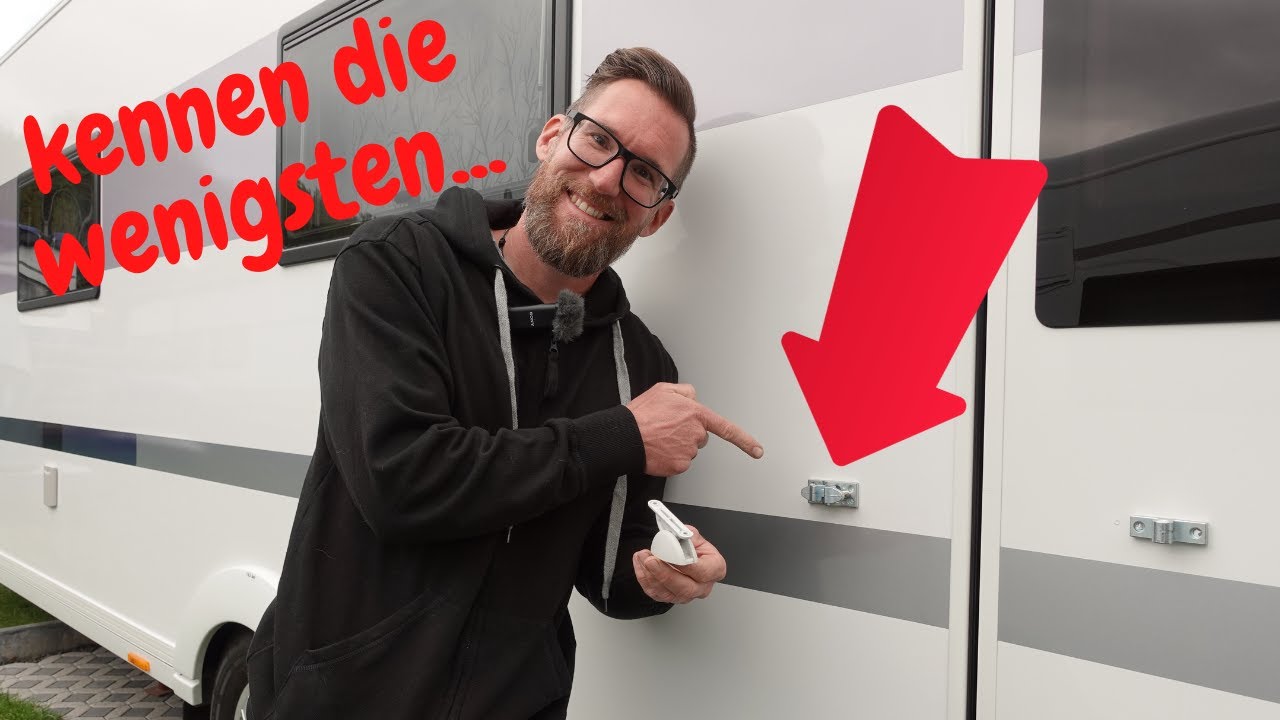 KENNST DU DIESE GENIALE TÜR-OFFENHALTUNG FÜR DEIN WOHNWAGEN/WOHNMOBIL??? (sehr solide)