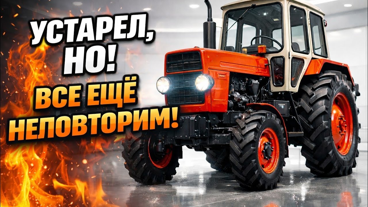 Этот советский трактор невозможно убить! ЮМЗ-6