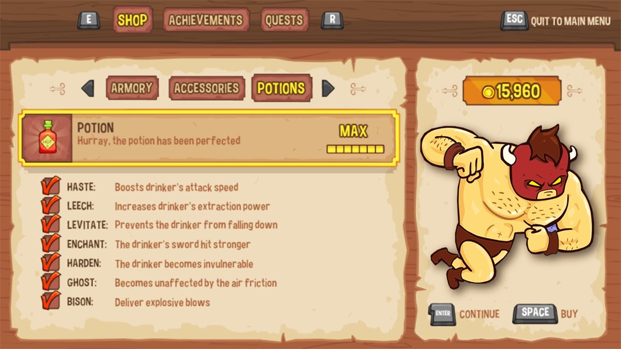 THE MAX POTION TURNS YOU INTO WHAT??? | Knightmare Tower