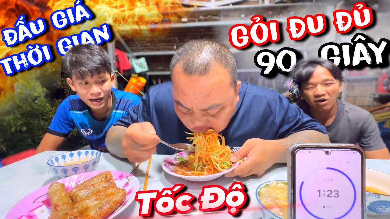 Đấu Giá Thời Gian Thử Thách Ăn Tốc Độ Liệu Thánh Xàm Có Vượt Qua