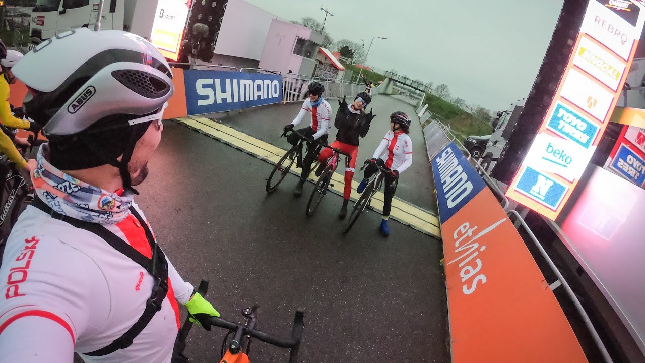 UCI World Cup Cyclocross Rucphen Netherlands 2021 - course check - CX TeamPoland - #RaceLife