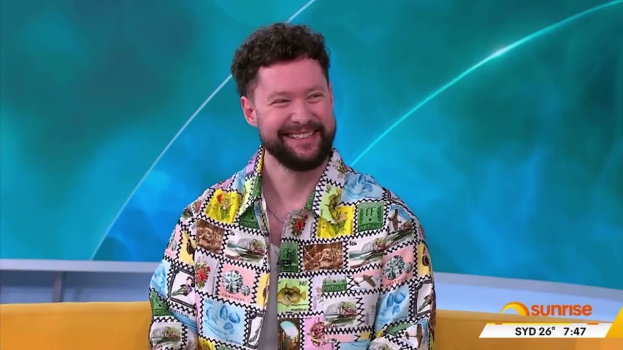 Calum Scott on Sunrise