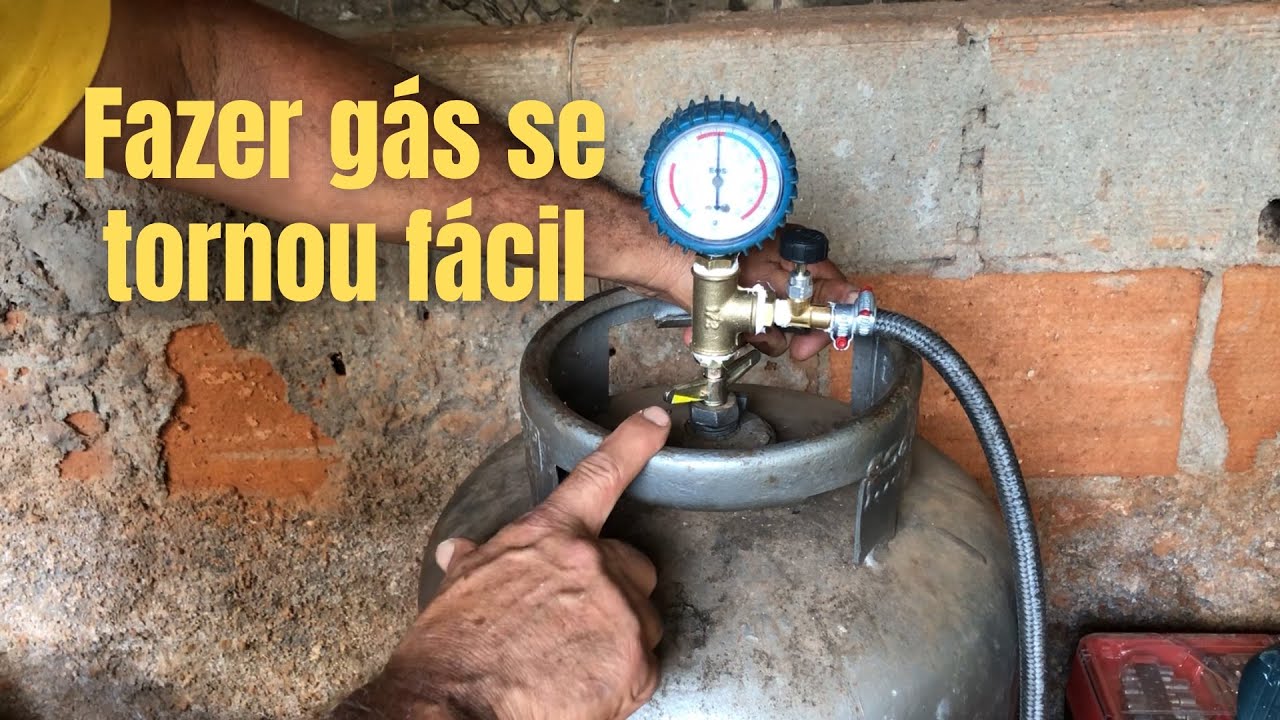 Como transferir o biog&aacute;s caseiro para o botij&atilde;o