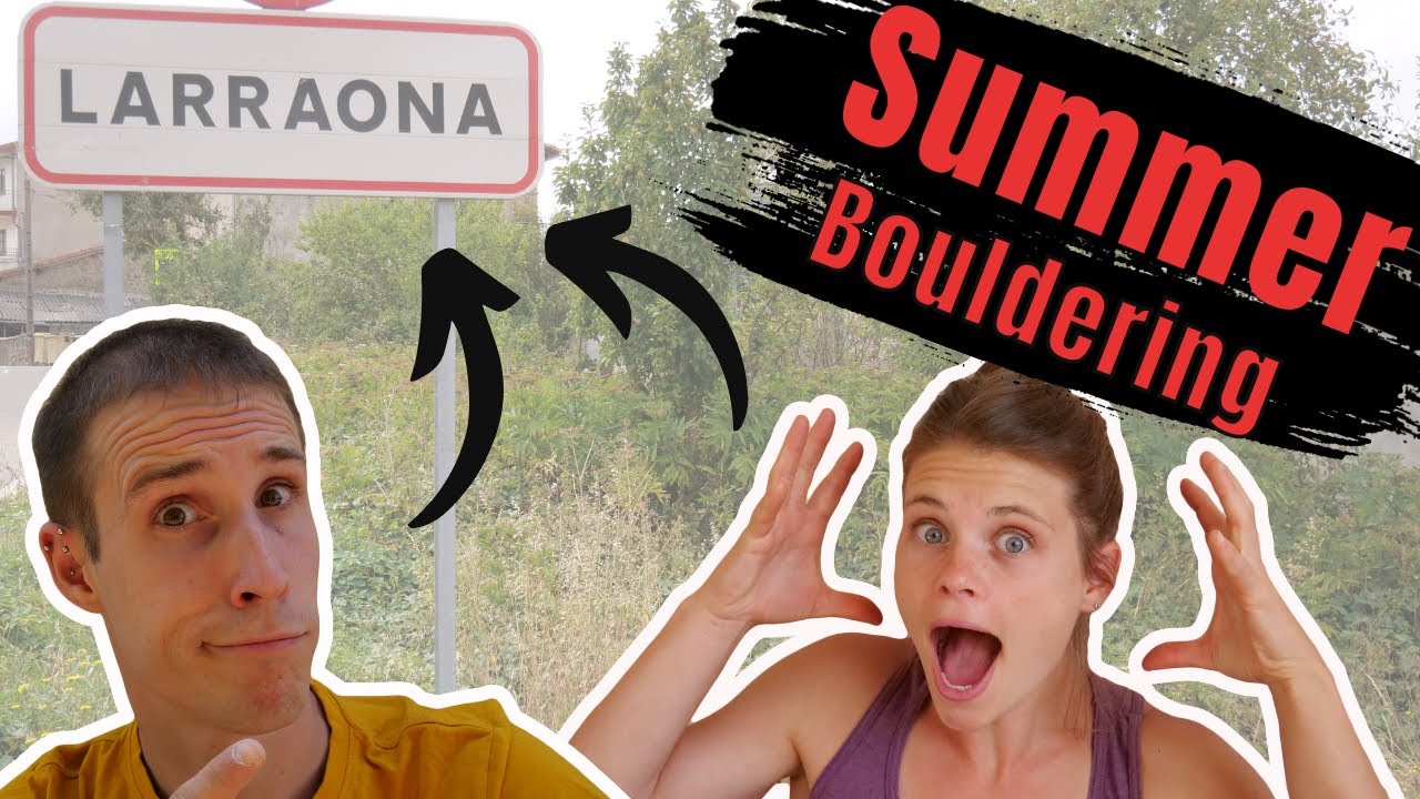 Summer Bouldering in Larraona | Rock Climbing Spain