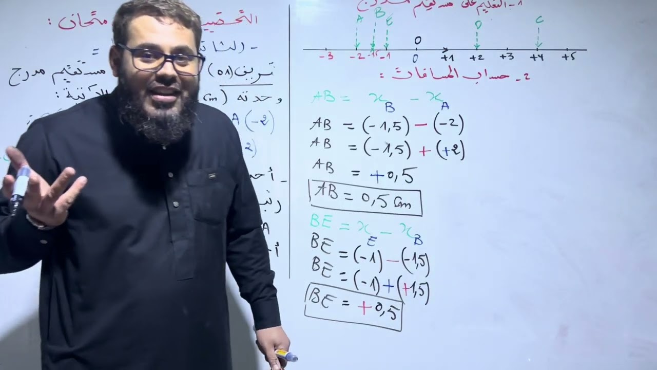 ✍🏻سنة ثانية متوسط👌تمرين للتحضير الجيد للاختبار الفصل الثاني