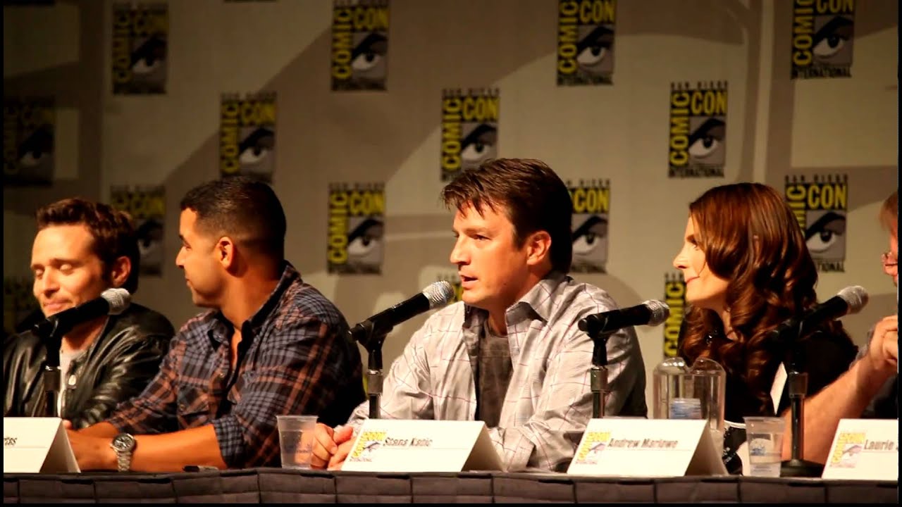 Castle Panel, Comic-Con 2010: Pranks on set